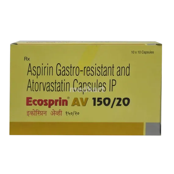 ecosprin av 150/20mg capsule 10's